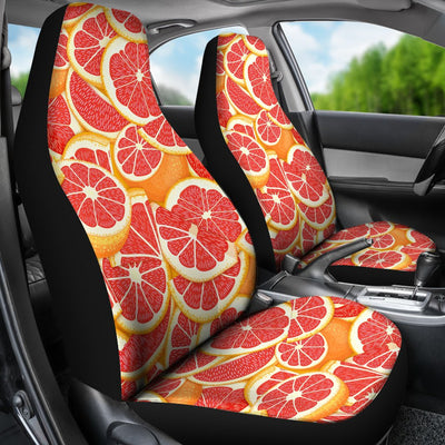 Grapefruit Pattern Print Design GF02 Universal Fit Car Seat Covers-JorJune