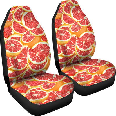 Grapefruit Pattern Print Design GF02 Universal Fit Car Seat Covers-JorJune