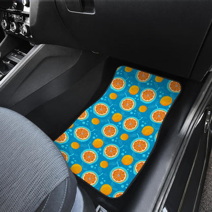 Grapefruit Pattern Print Design GF03 Car Floor Mats-JorJune