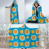 Grapefruit Pattern Print Design GF03 Hooded Blanket-JORJUNE.COM