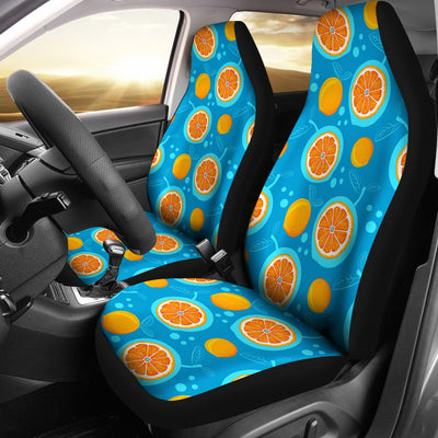 Grapefruit Pattern Print Design GF03 Universal Fit Car Seat Covers-JorJune