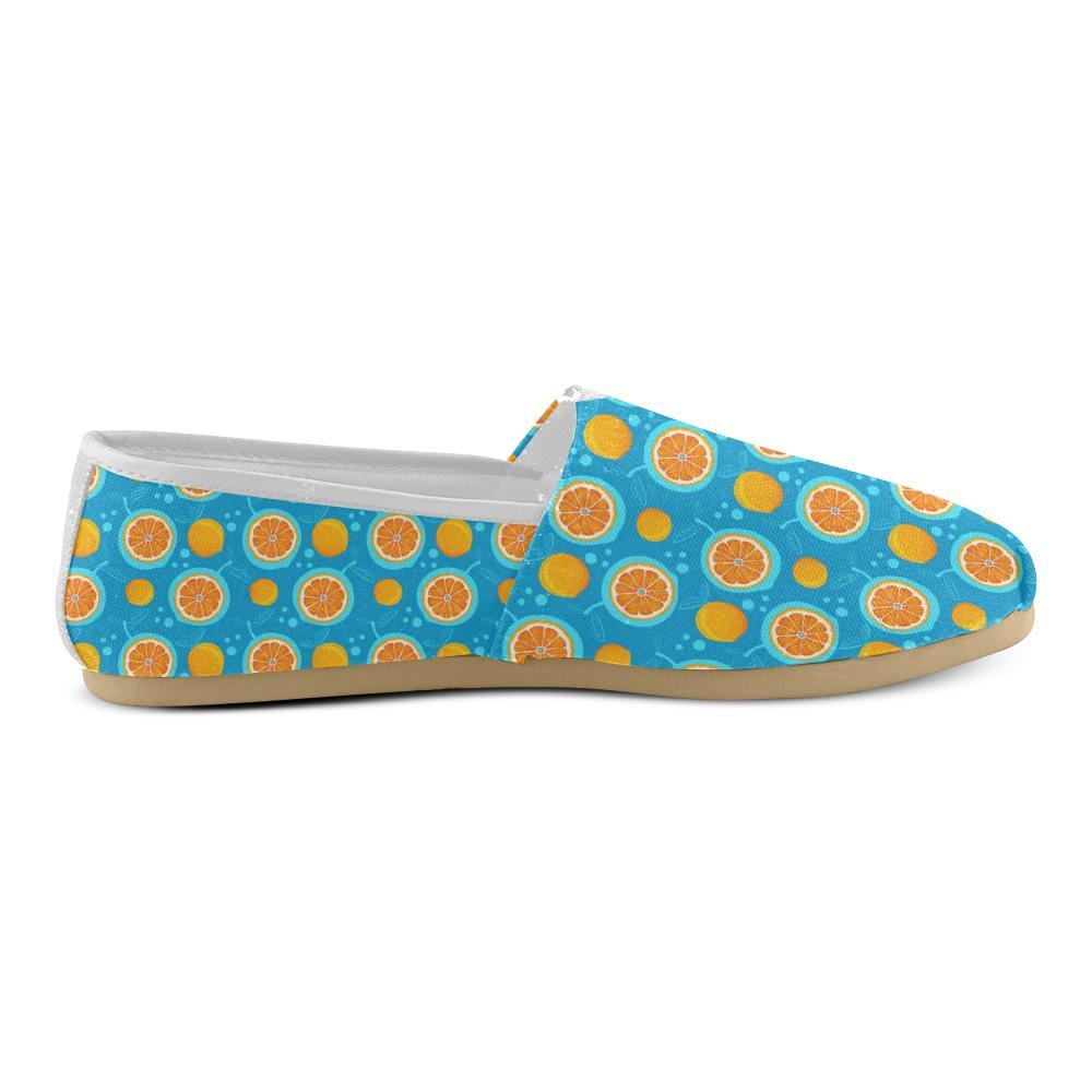 Grapefruit Pattern Print Design GF03 Women Casual Shoes-JorJune.com