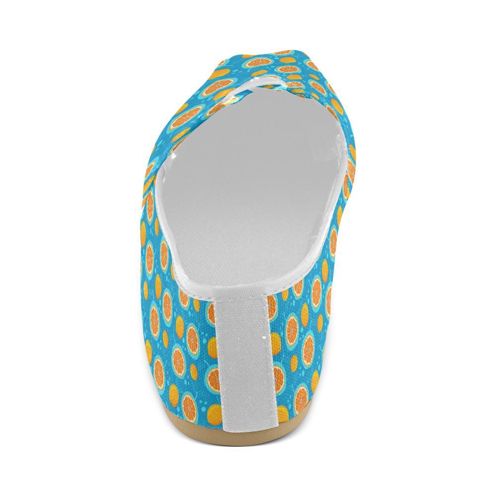 Grapefruit Pattern Print Design GF03 Women Casual Shoes-JorJune.com