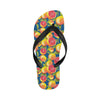 Grapefruit Pattern Print Design GF04 Flip Flops-JorJune