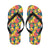 Grapefruit Pattern Print Design GF04 Flip Flops-JorJune