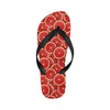 Grapefruit Pattern Print Design GF05 Flip Flops-JorJune