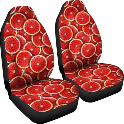 Grapefruit Pattern Print Design GF05 Universal Fit Car Seat Covers-JorJune