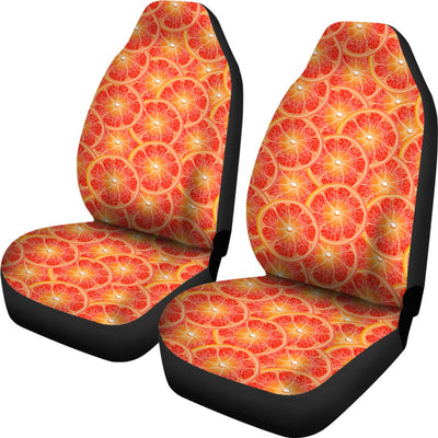 Grapefruit Pattern Print Design GF06 Universal Fit Car Seat Covers-JorJune