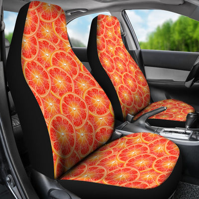 Grapefruit Pattern Print Design GF06 Universal Fit Car Seat Covers-JorJune