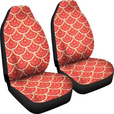 Grapefruit Pattern Print Design GF07 Universal Fit Car Seat Covers-JorJune