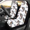 Great White Shark Pattern Print Design 03 Car Seat Covers (Set of 2)-JORJUNE.COM