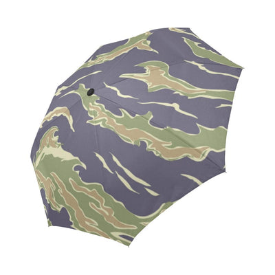 Green Camo Automatic Foldable Umbrella