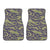 Green Camouflage Camo Car Floor Mats