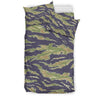 Green Camouflage Camo Duvet Cover Bedding Set