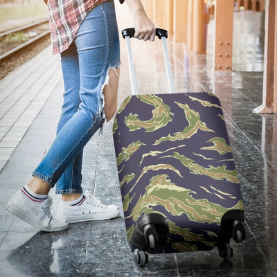 Green Camouflage Camo Luggage Cover Protector