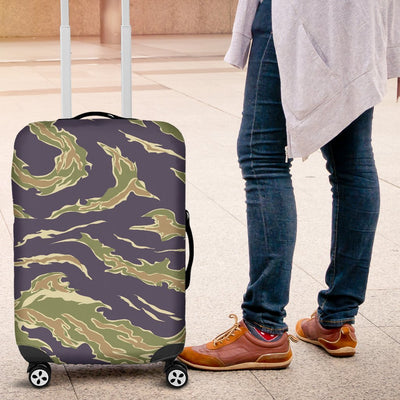 Green Camouflage Camo Luggage Cover Protector