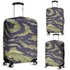 Green Camouflage Camo Luggage Cover Protector