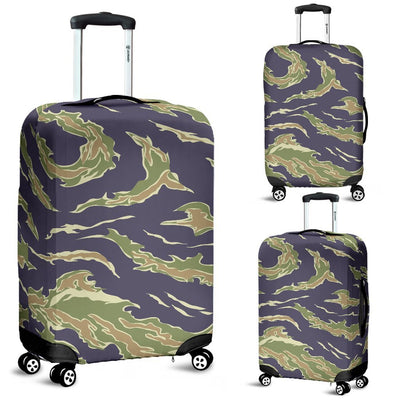 Green Camouflage Camo Luggage Cover Protector