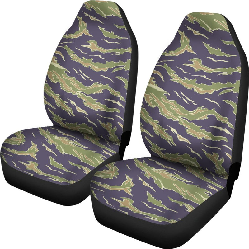 Green Camouflage Camo Universal Fit Car Seat Covers