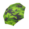 Green Kelly Camo Print Automatic Foldable Umbrella