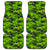 Green Kelly Camo Print Front and Back Car Floor Mats