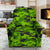 Green Kelly Camo Print Recliner Slipcover-JORJUNE.COM