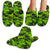 Green Kelly Camo Print Slippers