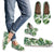 Green Pattern Tropical Palm Leaves Women Casual Shoes-JorJune.com