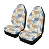 Guinea Fowl Pattern Print Design 01 Car Seat Covers (Set of 2)-JORJUNE.COM