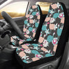 Guinea Fowl Pattern Print Design 03 Car Seat Covers (Set of 2)-JORJUNE.COM