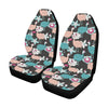 Guinea Fowl Pattern Print Design 03 Car Seat Covers (Set of 2)-JORJUNE.COM