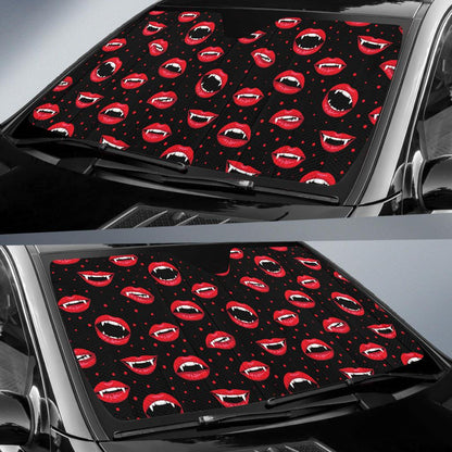 Halloween Pattern Print Design 01 Car Sun Shade-JORJUNE.COM