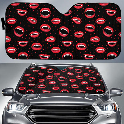 Halloween Pattern Print Design 01 Car Sun Shade-JORJUNE.COM