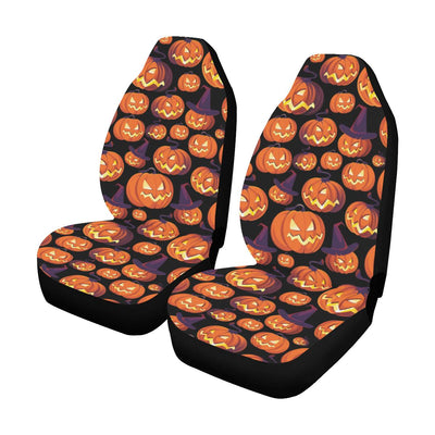 Halloween Pattern Print Design 04 Car Seat Covers (Set of 2)-JORJUNE.COM