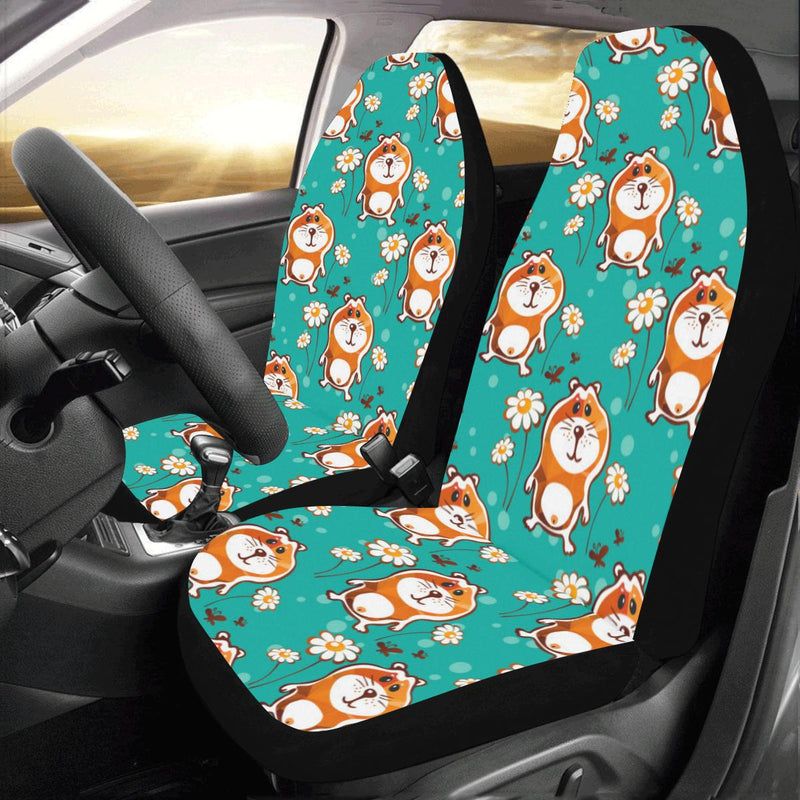 Hamster Pattern Print Design 01 Car Seat Covers (Set of 2)-JORJUNE.COM