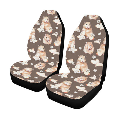 Hamster Pattern Print Design 03 Car Seat Covers (Set of 2)-JORJUNE.COM