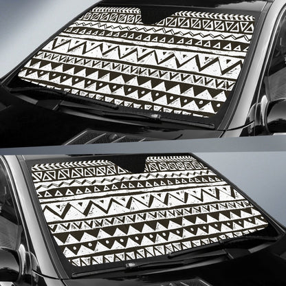 Hand Draw Tribal Aztec Car Sun Shade-JorJune