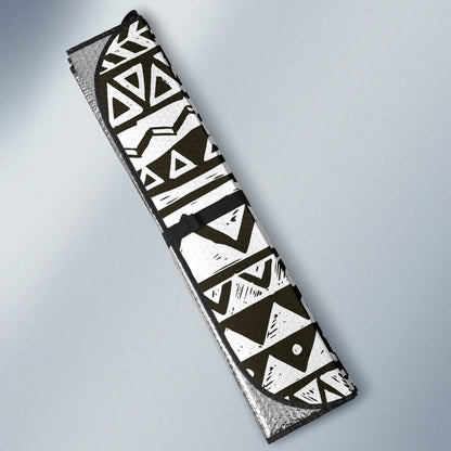 Hand Draw Tribal Aztec Car Sun Shade-JorJune