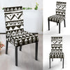 Hand draw Tribal Aztec Dining Chair Slipcover-JORJUNE.COM