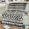 Hand Draw Tribal Aztec Fleece Blanket