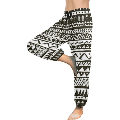 Hand draw Tribal Aztec Harem Pants