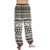 Hand draw Tribal Aztec Harem Pants