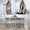 Hand draw Tribal Aztec Hooded Blanket-JORJUNE.COM