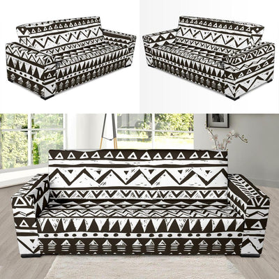 Hand draw Tribal Aztec Sofa Slipcover-JORJUNE.COM