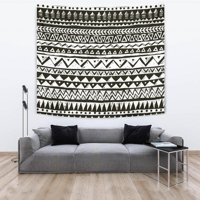 Hand draw Tribal Aztec Tapestry