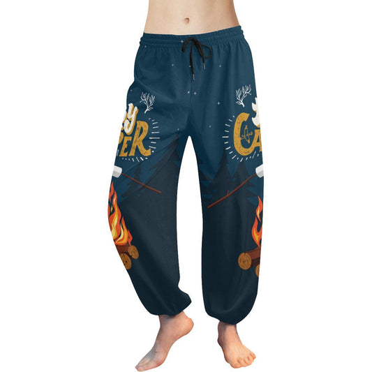 Happy Camper Night Campfire Harem Pants