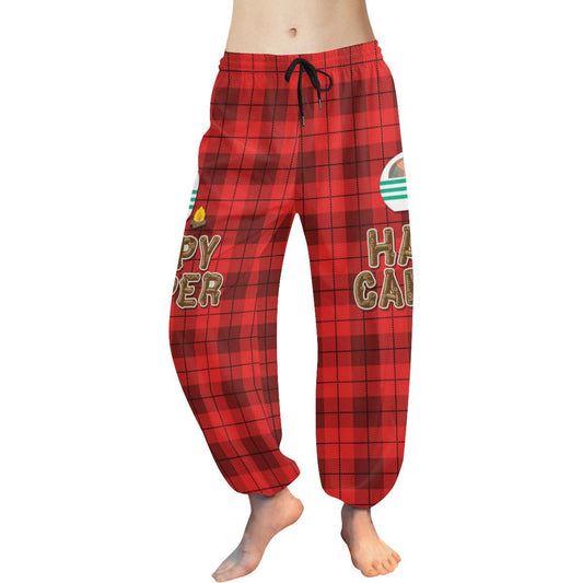 Happy Camper Red Tartan Harem Pants