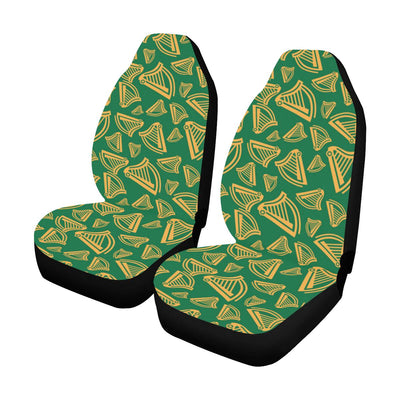 Harp Pattern Print Design 03 Car Seat Covers (Set of 2)-JORJUNE.COM