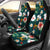 Hawaiian Flower Design with SeaTurtle Print Universal Fit Car Seat Covers-JorJune