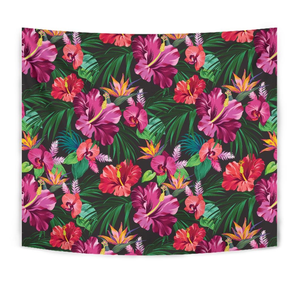 Hawaiian Flower Hibiscus tropical Tapestry
